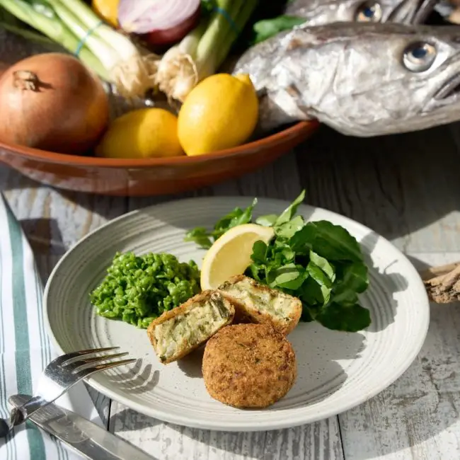 Handmade fishcakes