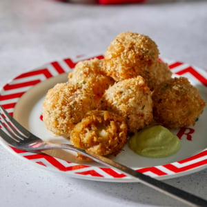 Crab Arancini Balls