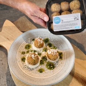 Prawn Arancini Balls